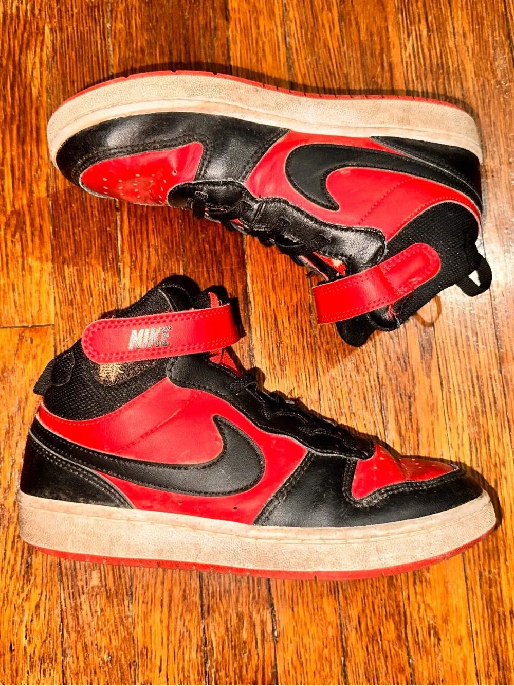 Kids 3Y Nike Court Borough Mid 2 Air Dunks